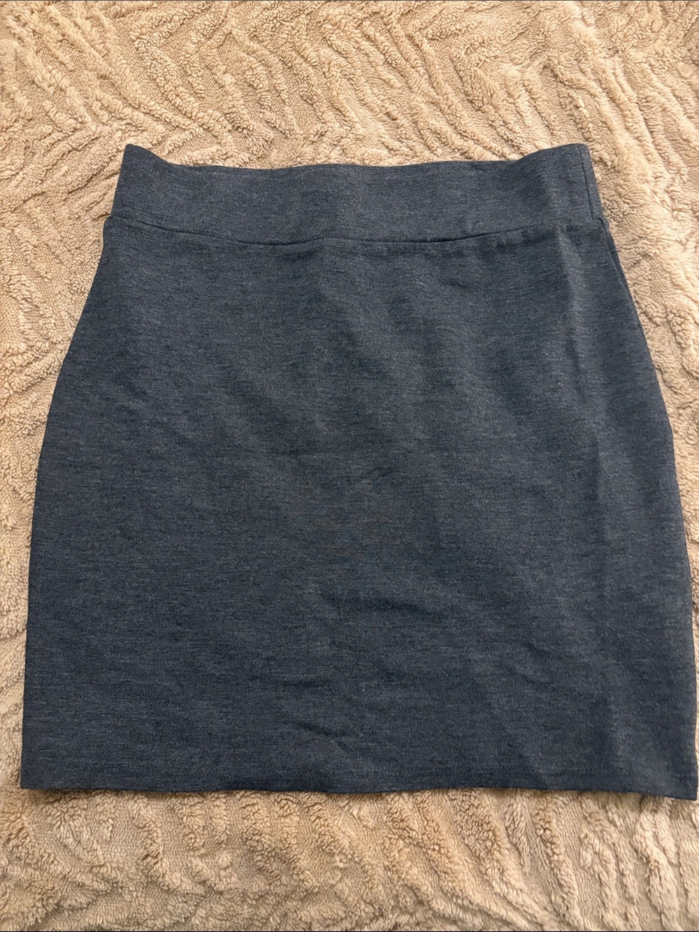 Classic Dark Gray Women's Pencil Skirt - Versatile Everyday Style